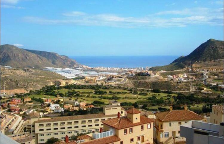 Apartamentos Deluxe Roquetas De Mar Con Golf Y Piscina Climatizada, Parking Privado Vícar Exterior foto